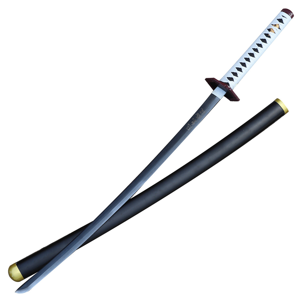 Tomioka Giyu Collectible Demon Slayer Replica Hashira Blue Nichirin Katana Sword-0