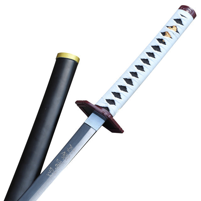 Tomioka Giyu Collectible Demon Slayer Replica Hashira Blue Nichirin Katana Sword-2