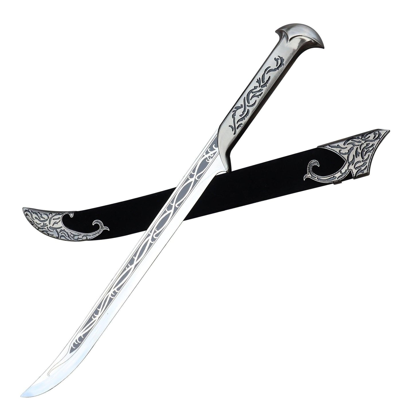Fantasy Movie Replica Elven King Sword Velvet Sheath Included-4
