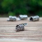 Rune Beard Rings - (Silver - 4) - 
