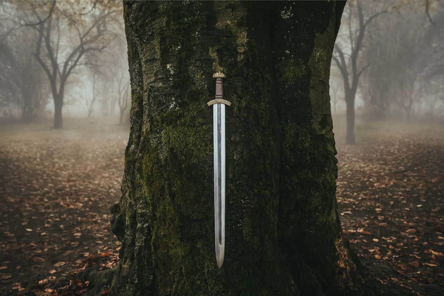 Spring Steel Viking Sword - Eldbroti - 
