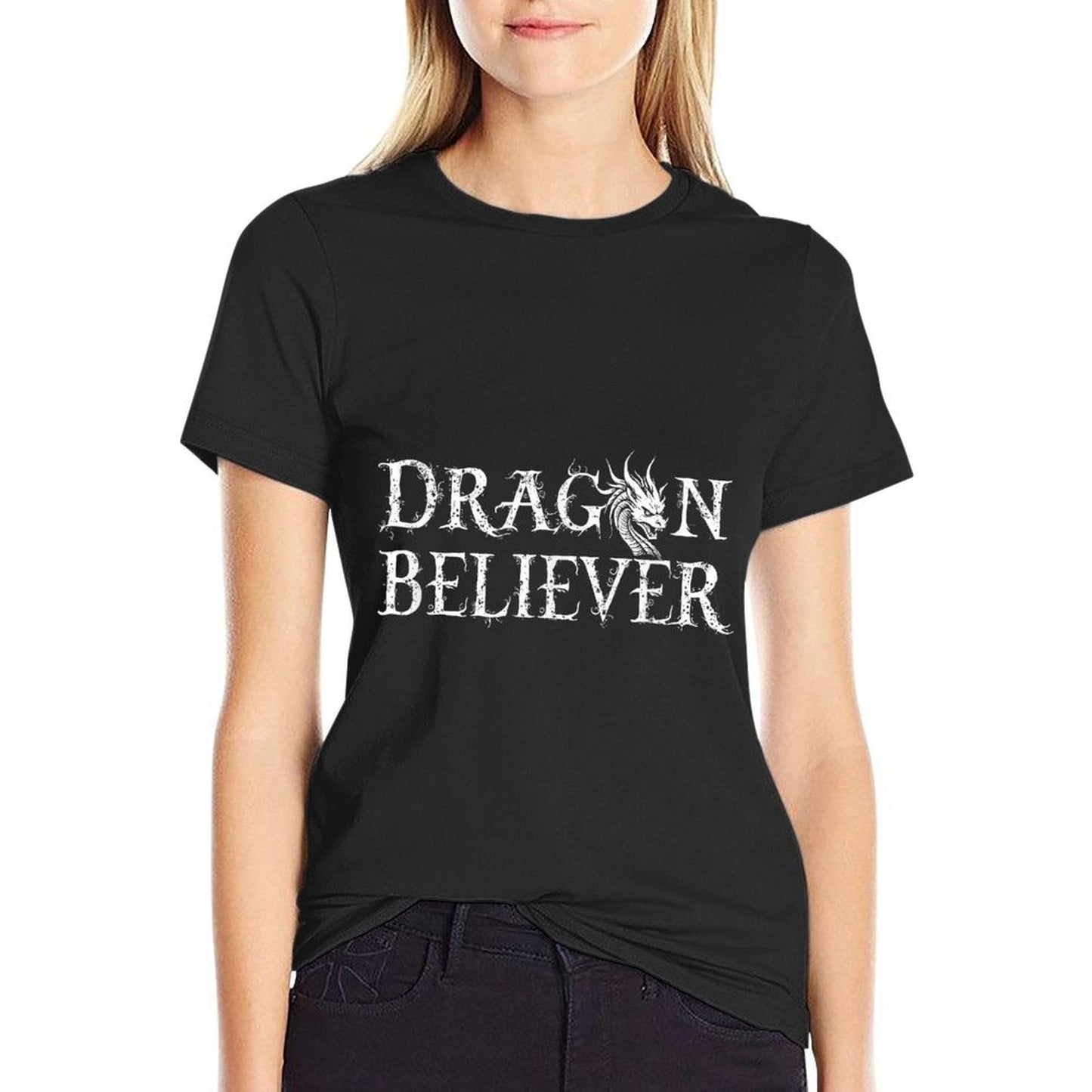 Dragon Believer - Fantasy Funny  Odor-resistant T-Shirt