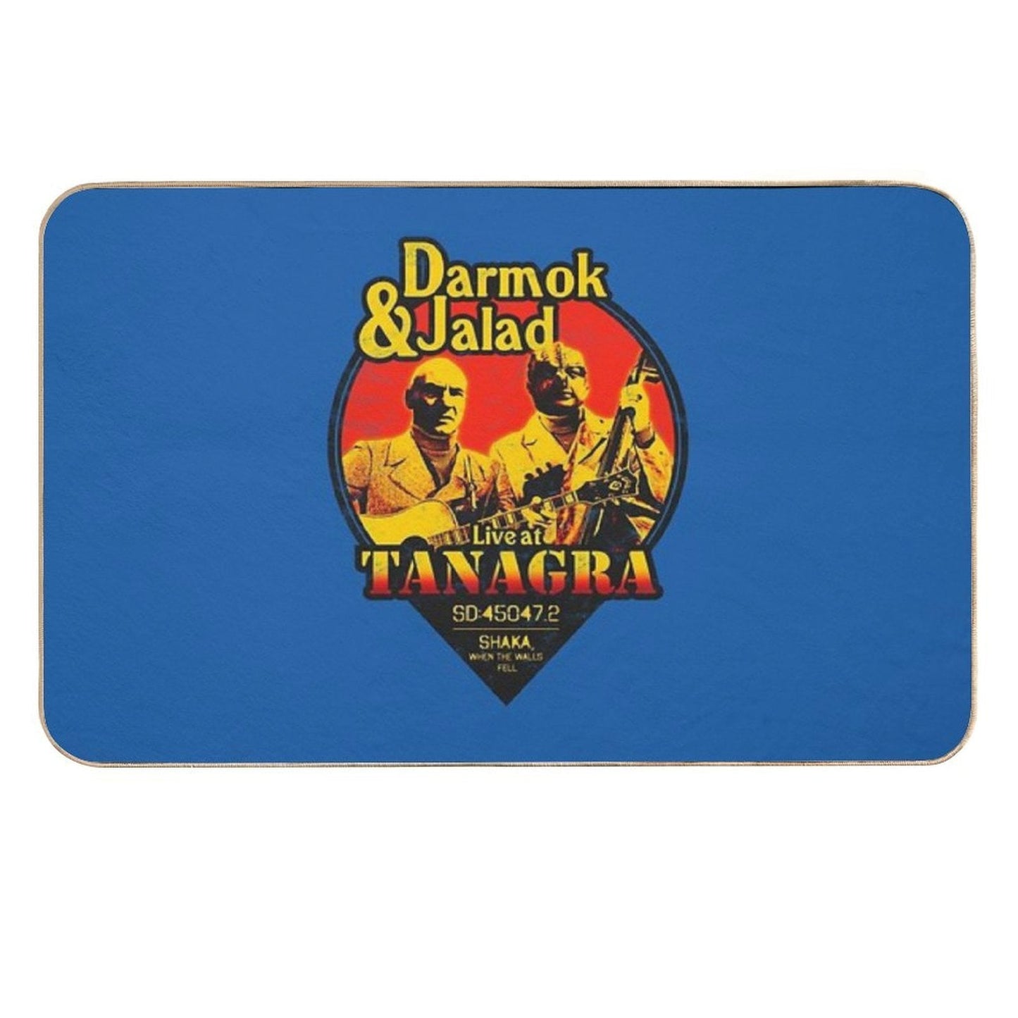 Darmok And Jalad at Tanagra  Stain-Proof Bath Mat