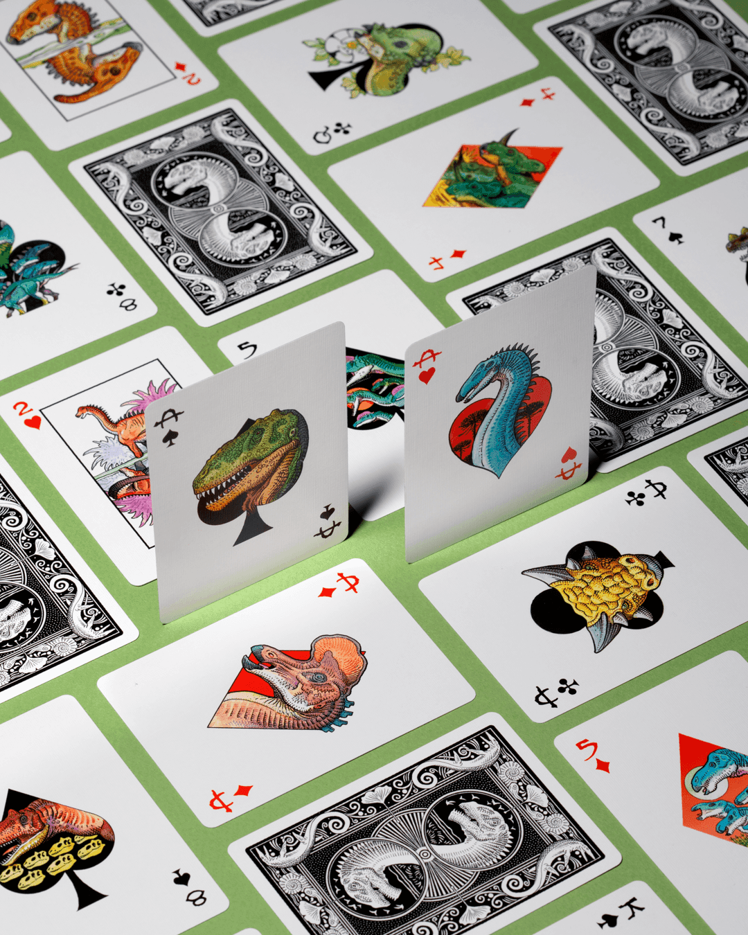 Dinosaur Playing Cards - 