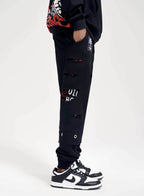 BF860 Slashed Sweatpants - S