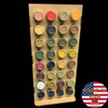 Vertical Paint Rack, Half - 26mm, For Vallejo and Army Painter Style Dropper Bottles - 