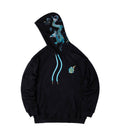 KH9000 Blue Dragon Embroidery Hoodie - Black / S