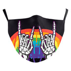 Milk Silk Double-layer Halloween Digital Printing Mask