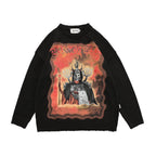 Extreme Dark Demon Knit Sweater - Black / S