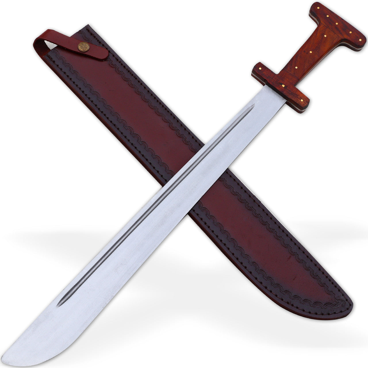 9th Century Simplicity Viking Peterson Type M Hilt Historical Replica Sword-0