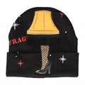 A Christmas Story Fragile Leg Lamp with Lights & Tassels Beanie - 