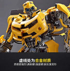 Optimus Prime and Bumblebee Autobots Anime Figures, Transformation Robot Toys 30 CM
