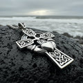 Galway Claddagh Cross Necklace