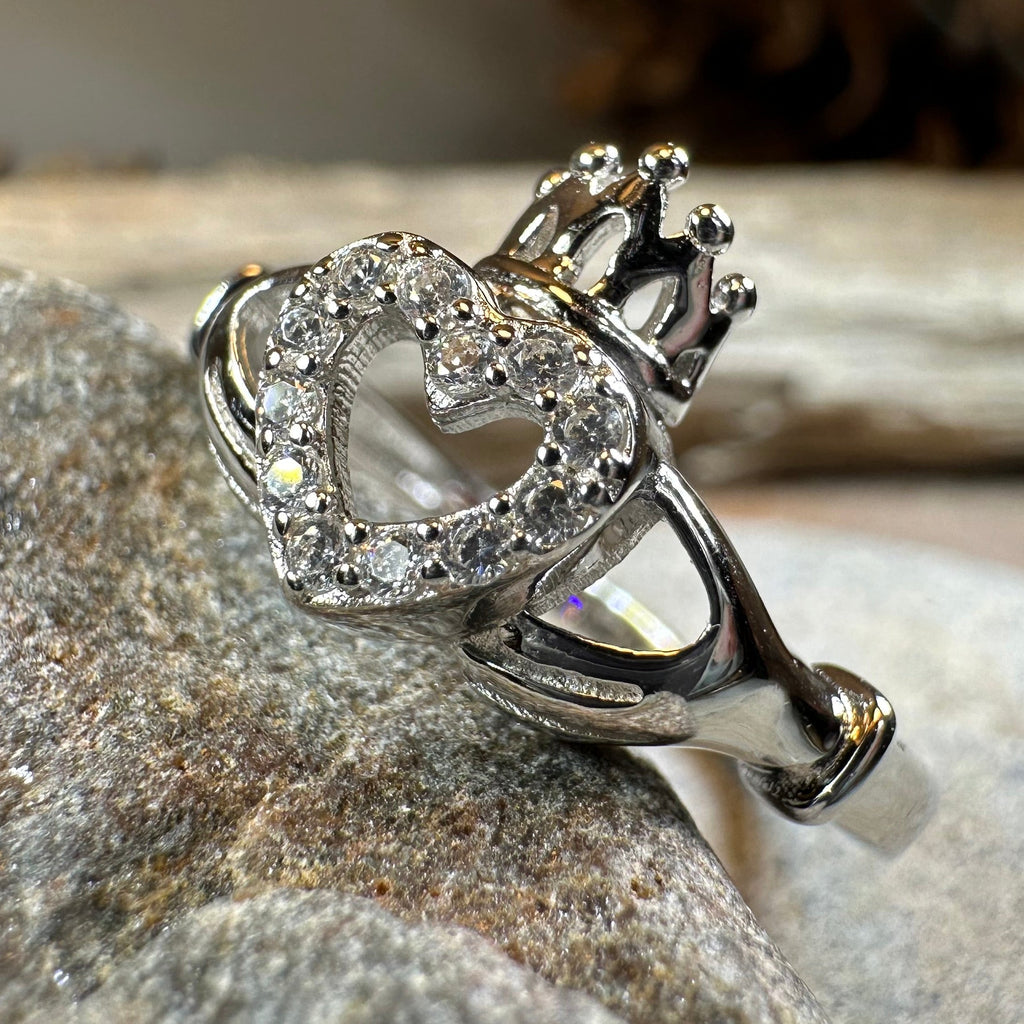 Claddagh Princess Ring