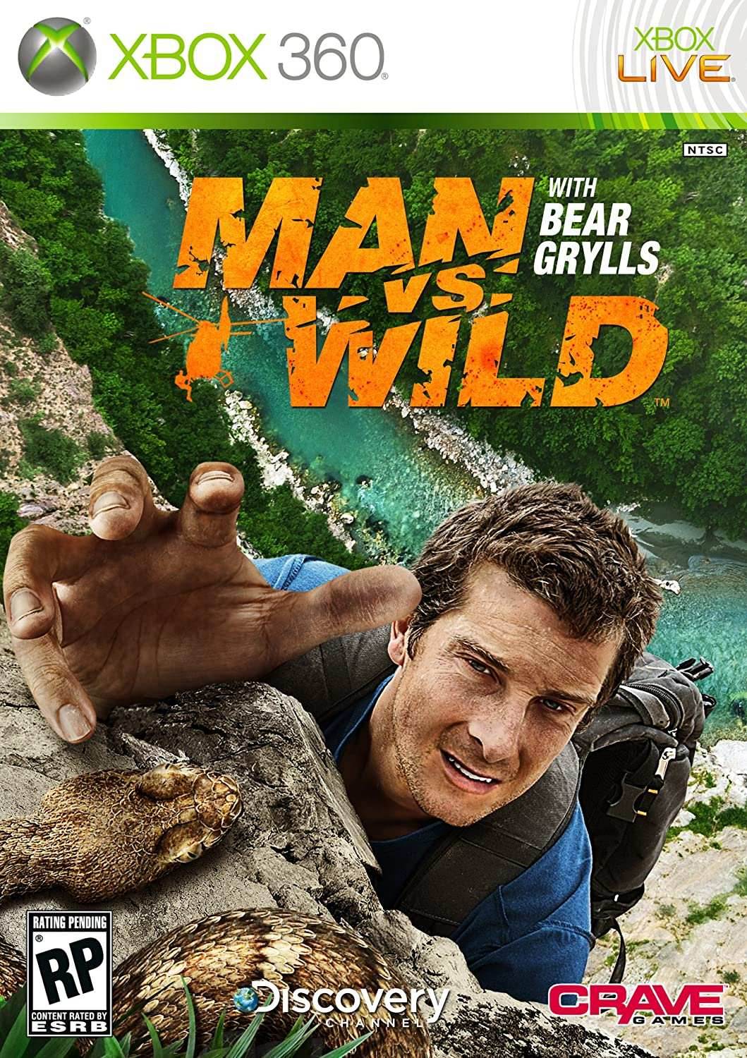 Man vs. Wild with Bear Grylls (Xbox 360) - Game Manual Only