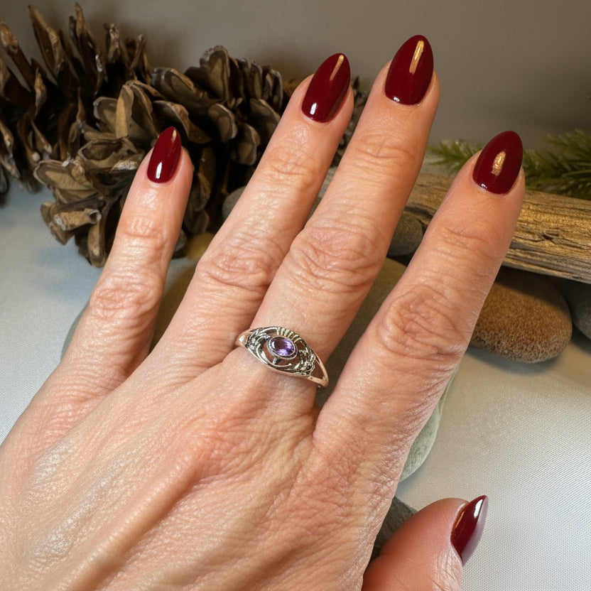 Sassenach Thistle Ring