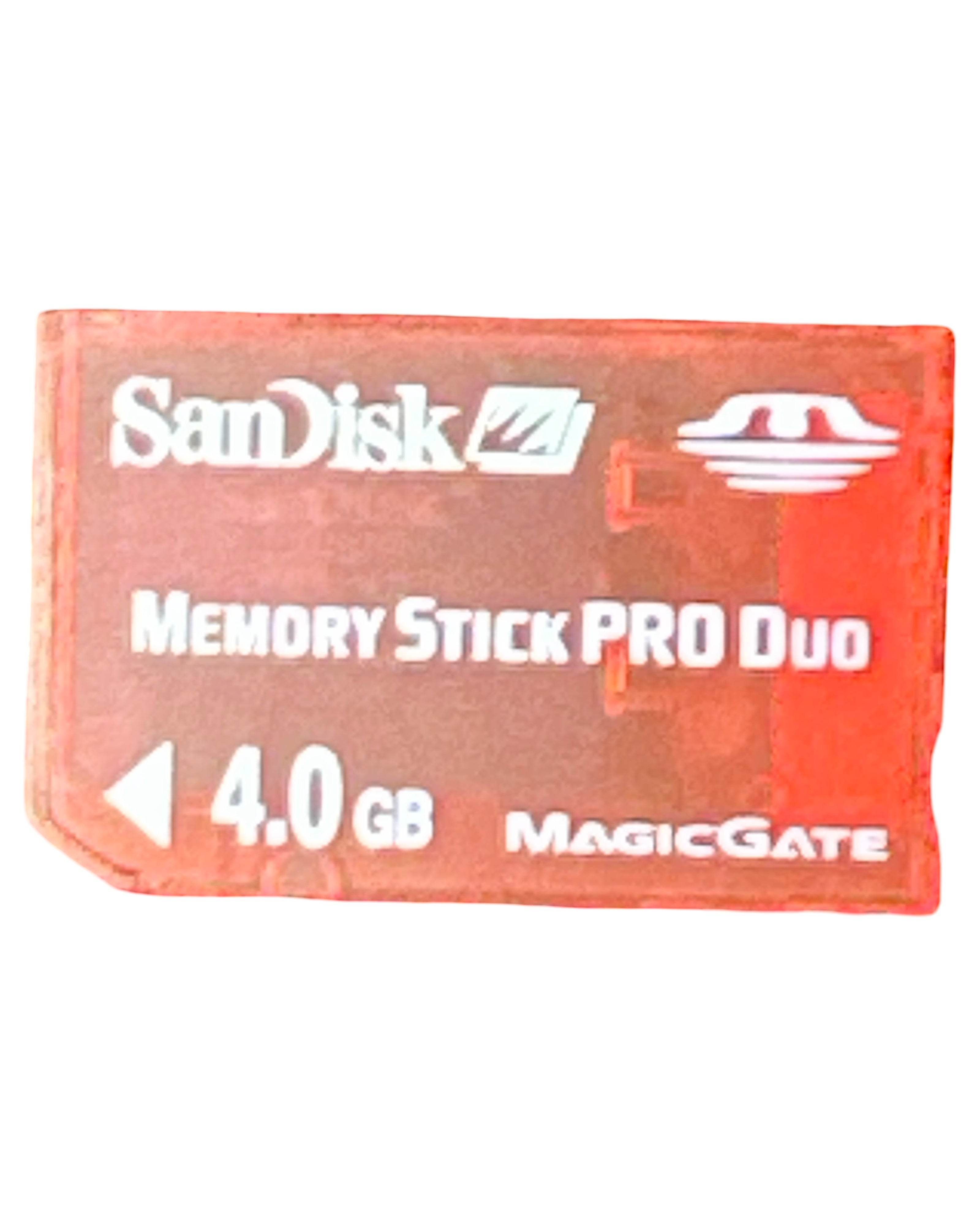 PSP Memory Stick Pro Duo - PSP - 4GB Red