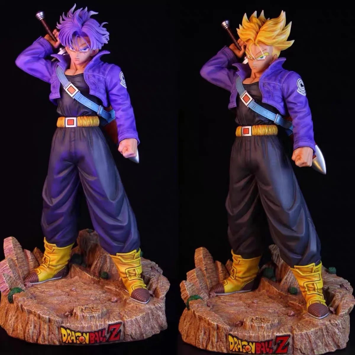 Dragon Ball Z Trunks Action Figure – Super Saiyan with Z Sword Statue (50 CM)