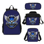 Four-piece Harry Potter School of Witchcraft and Wizardry Student Backpack