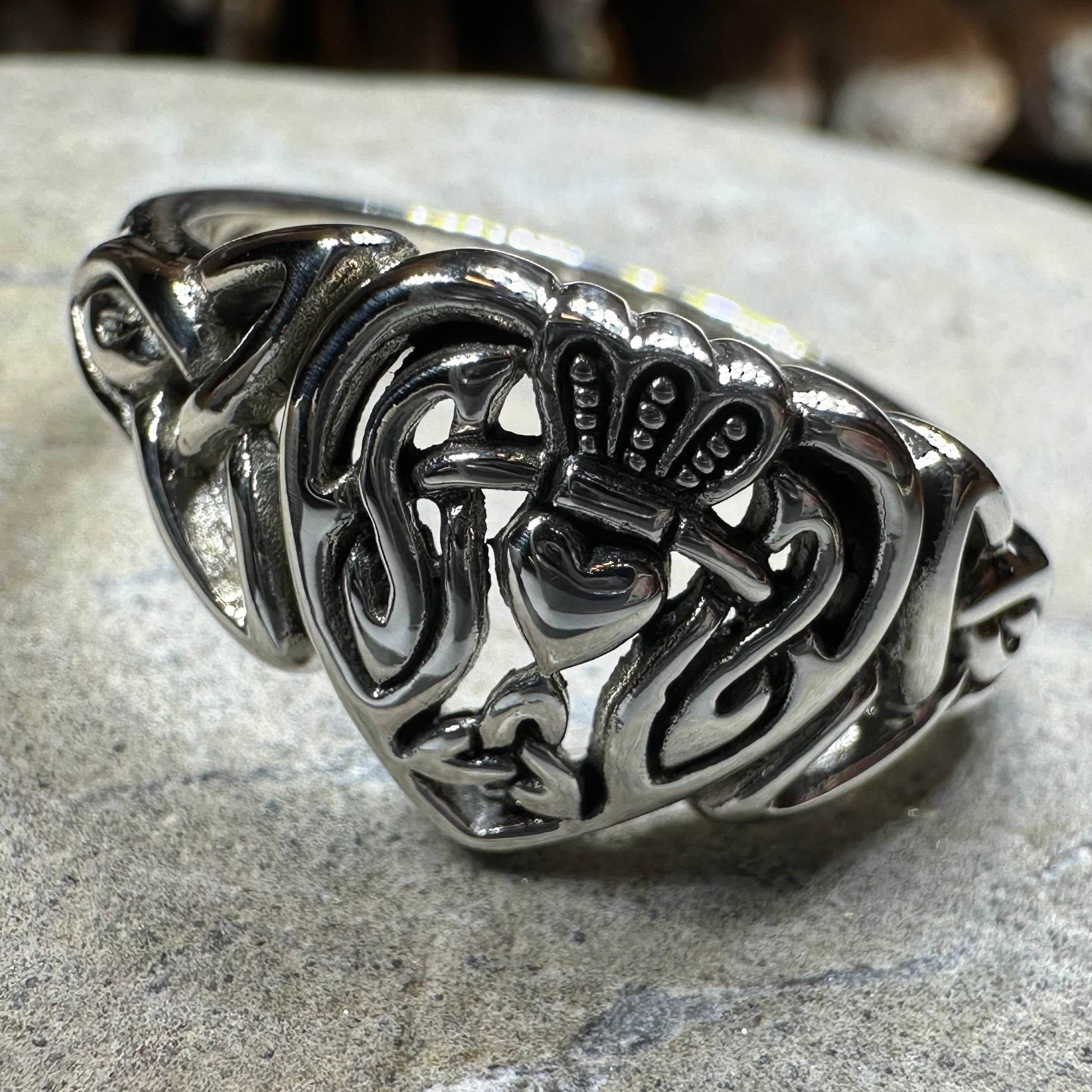 True Love Claddagh Ring - 4