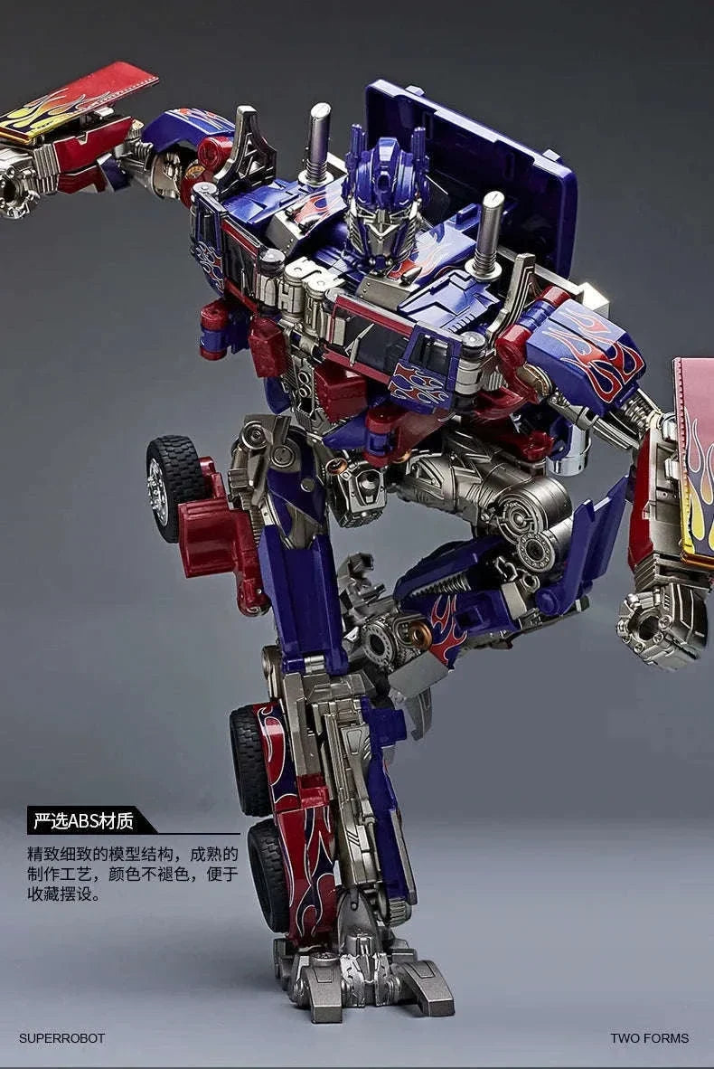 Optimus Prime and Bumblebee Autobots Anime Figures, Transformation Robot Toys 30 CM