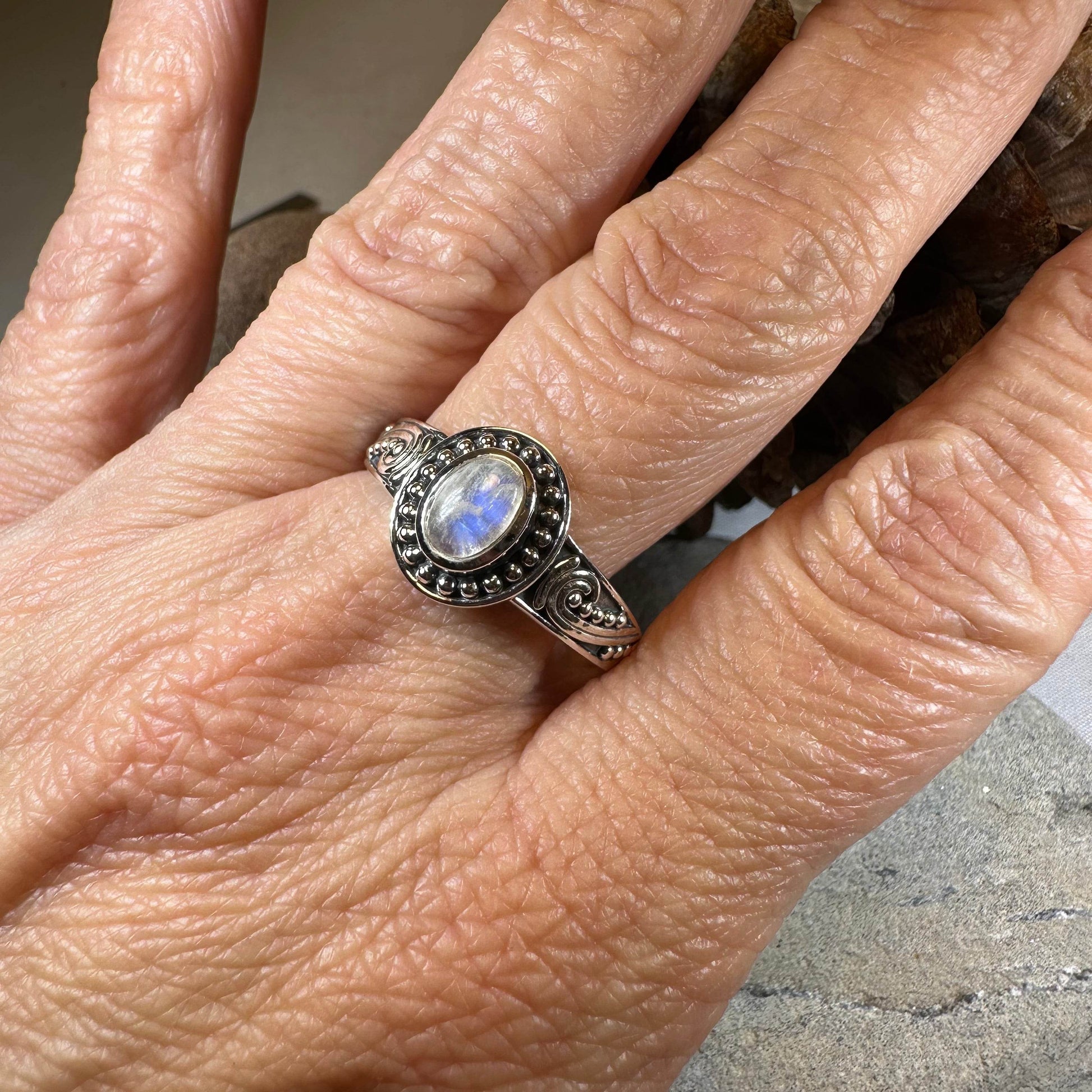 Galilah Celtic Moonstone Ring - 5