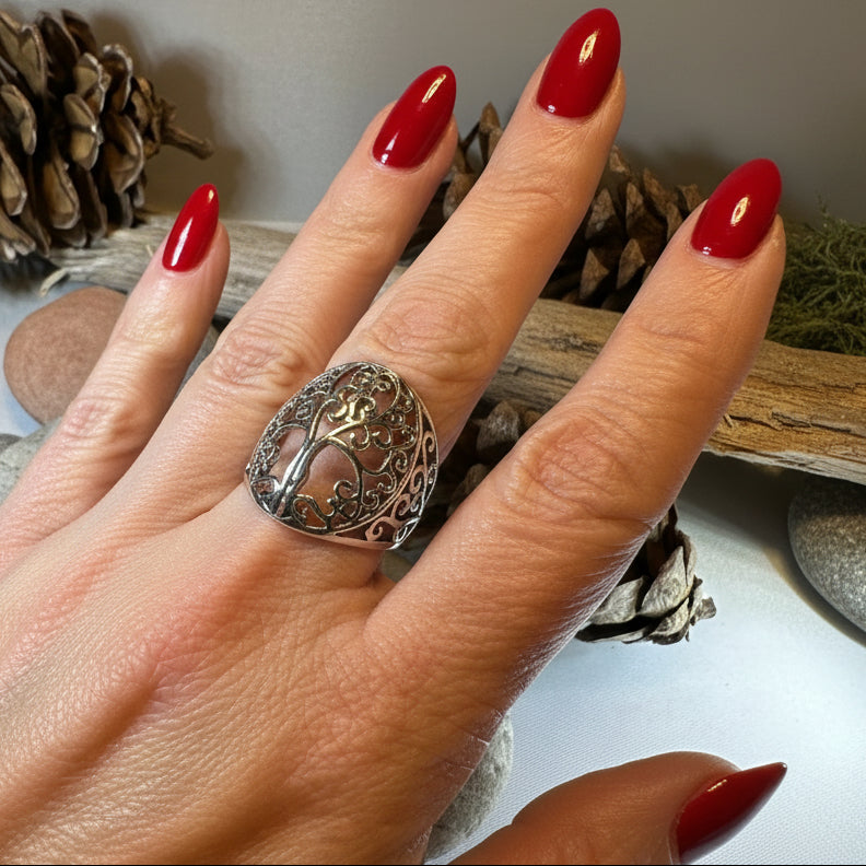 Isadora Tree of Life Ring