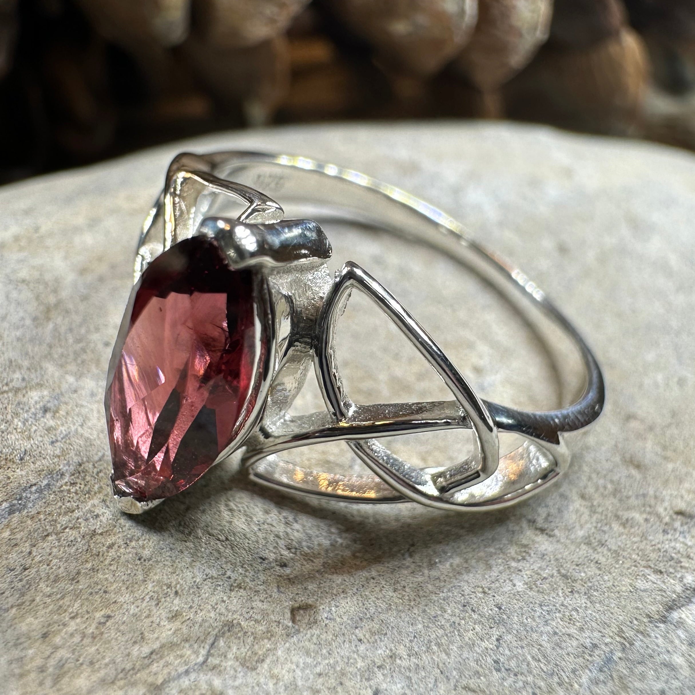 Millicent Celtic Trinity Knot Ring