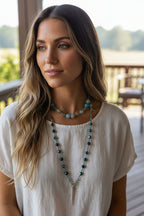 Seaside Moonglow Long Necklace
