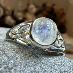 Daviana Moonstone Signet Ring