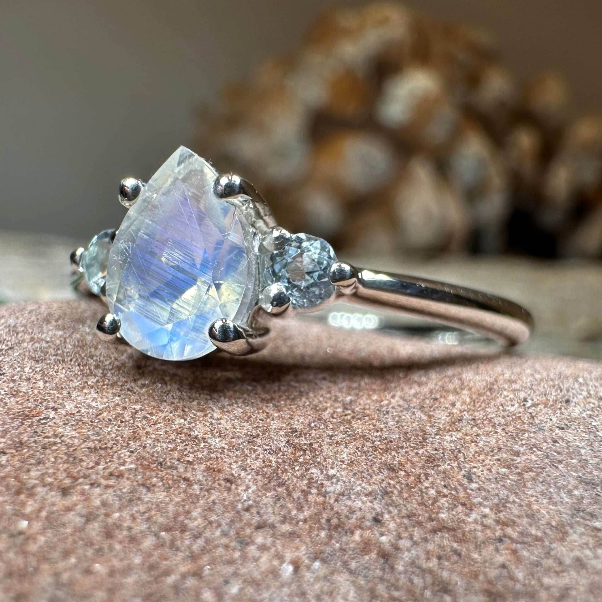 Rylena Moonstone Ring - 5