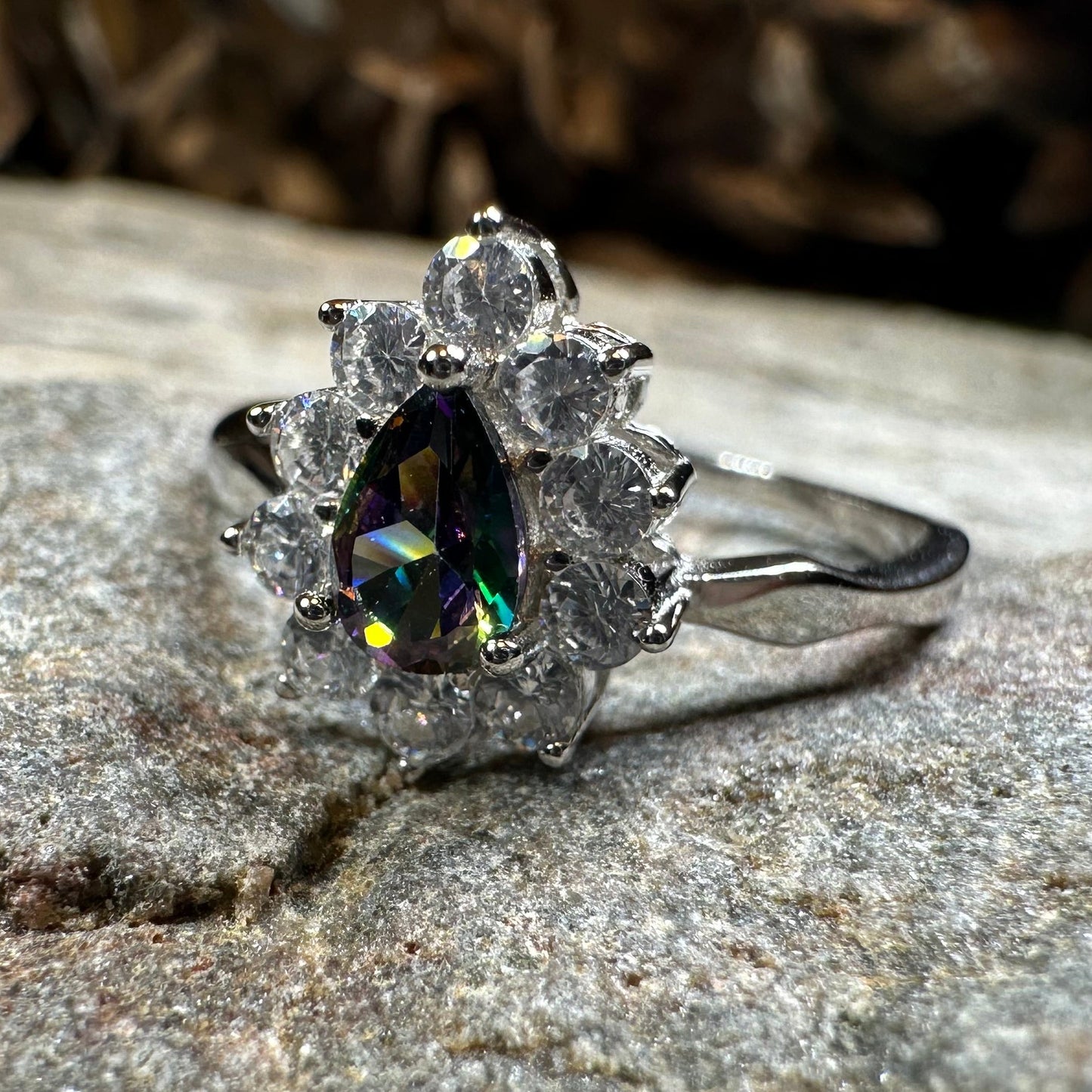 Celtic Vines Moonstone Ring