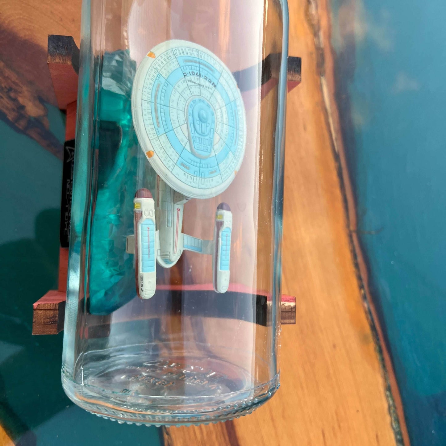 Star Trek NCC-1701-C Enterprise in a Bottle - 