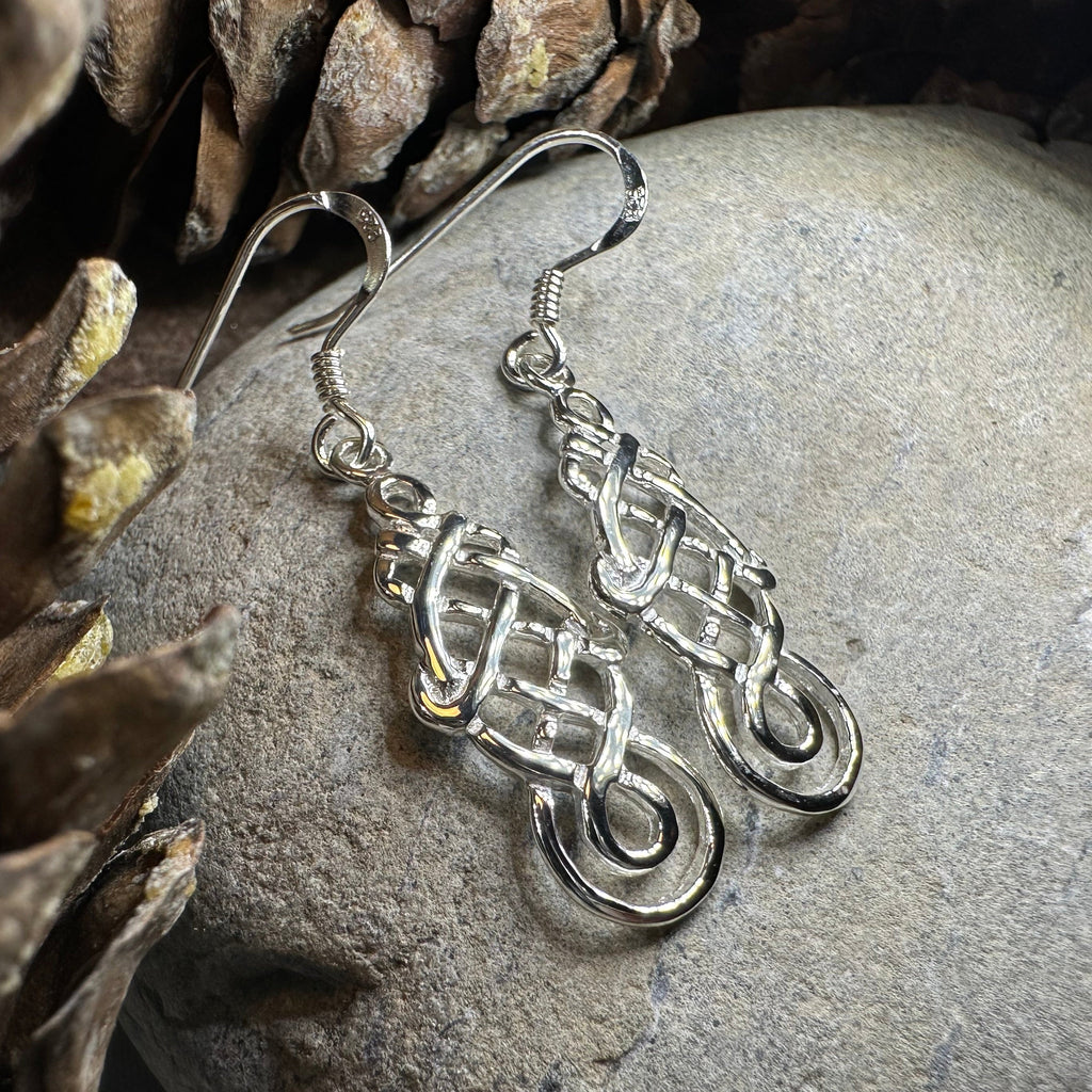 Iorna Celtic Dragon Earrings