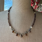 Autumn Whisper Crystal Necklace