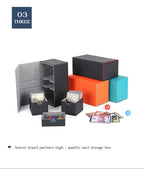 Leather Planet Card Wanzhi Card Multifunctional Game Peripheral Card Collection Box Game Card Box
