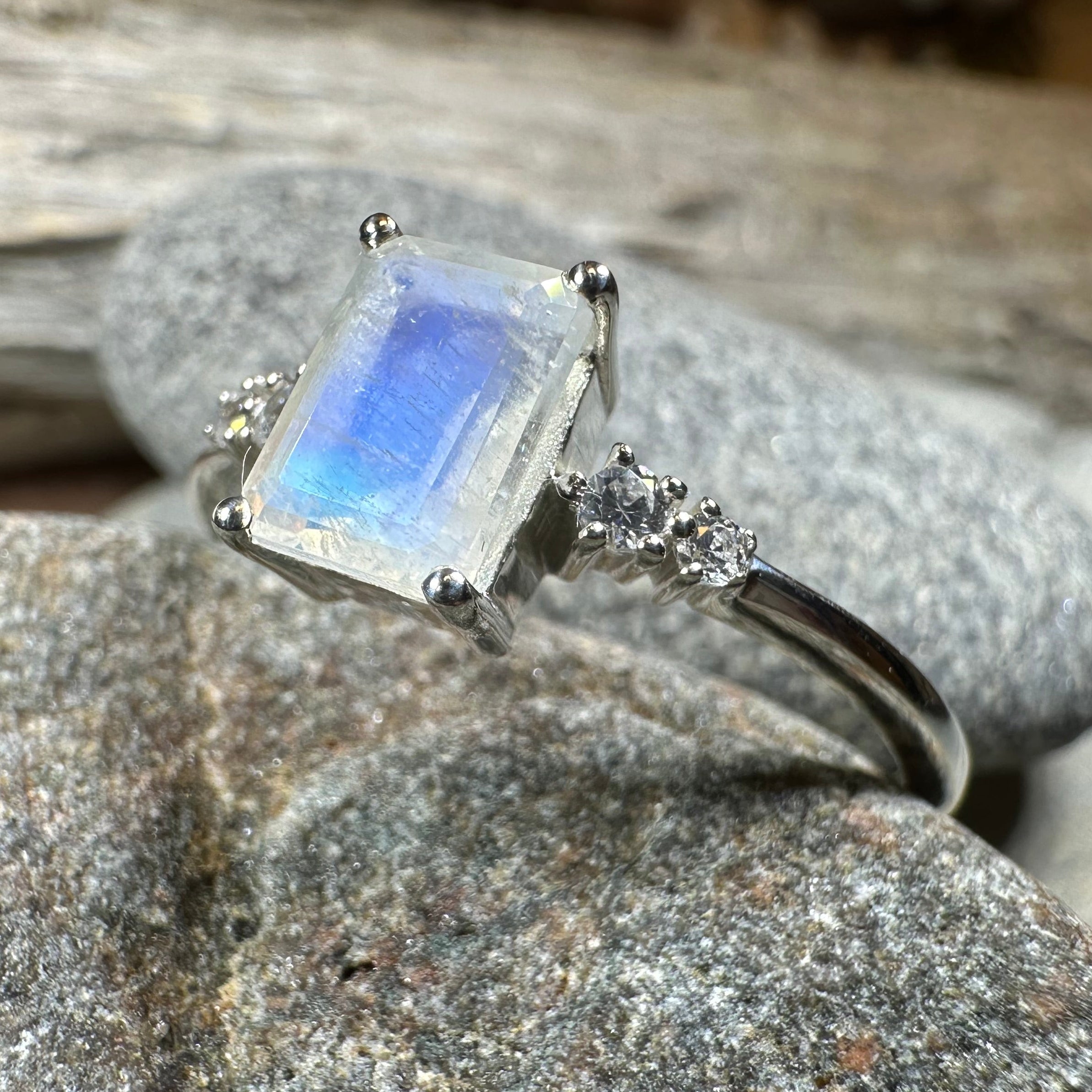 Hilaria Moonstone Ring
