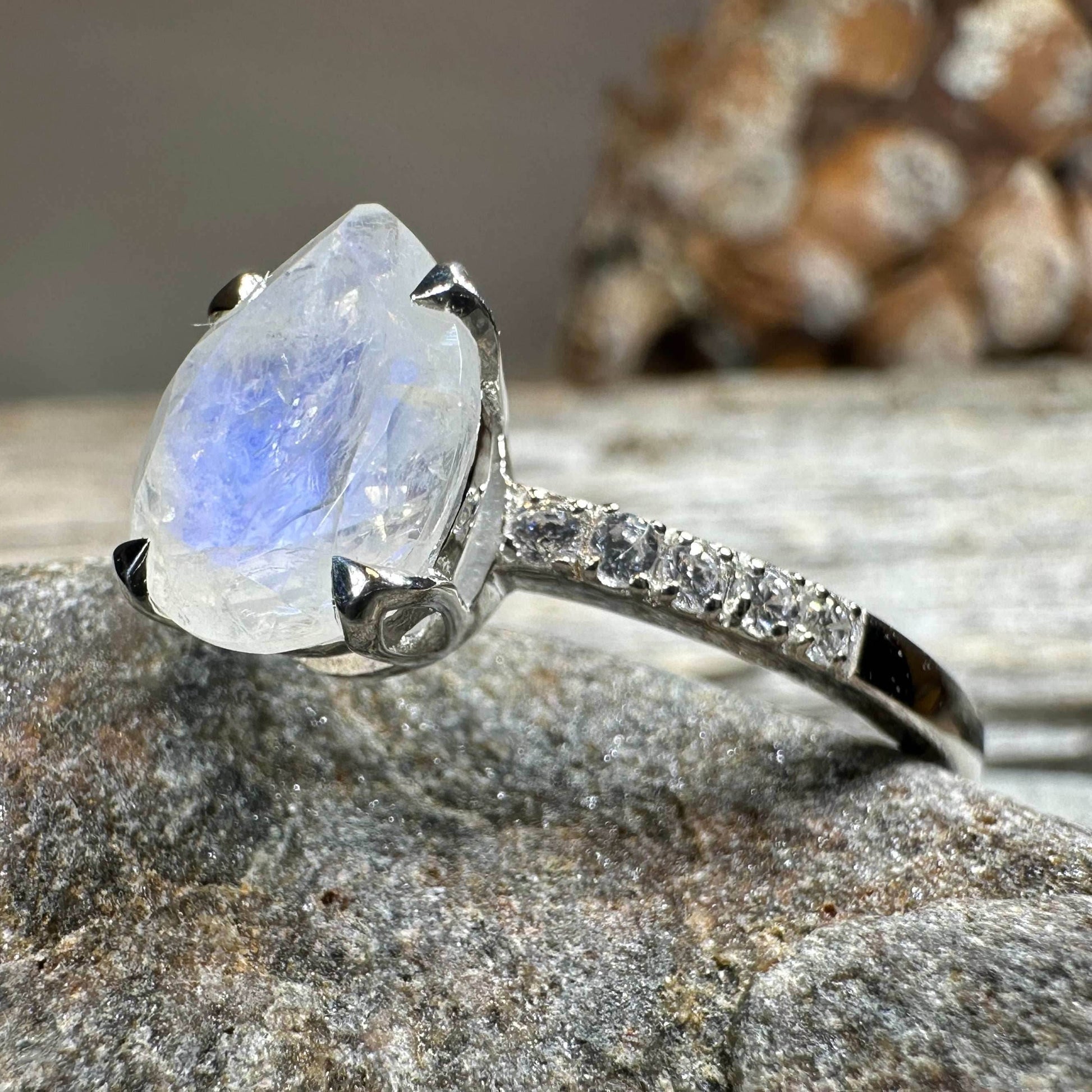 Kerrilyn Moonstone Ring - 5