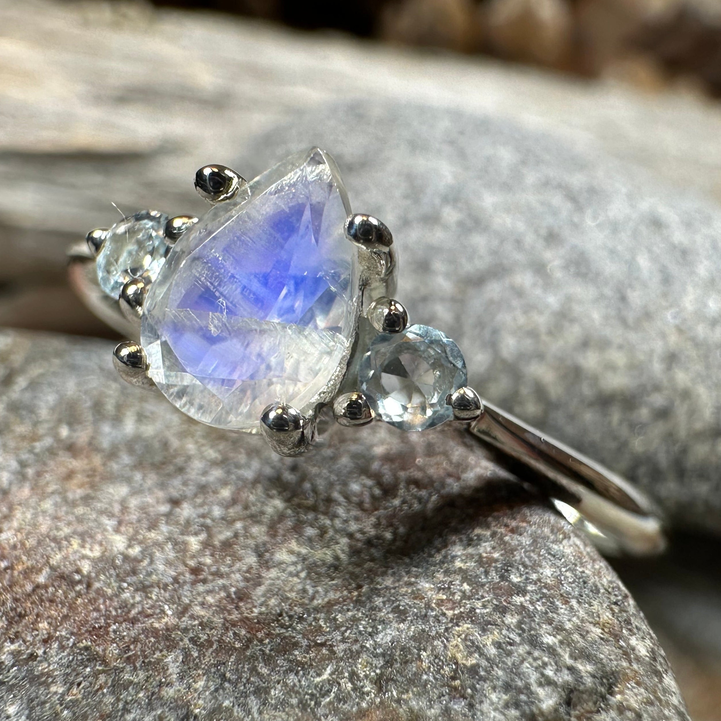 Rylena Moonstone Ring