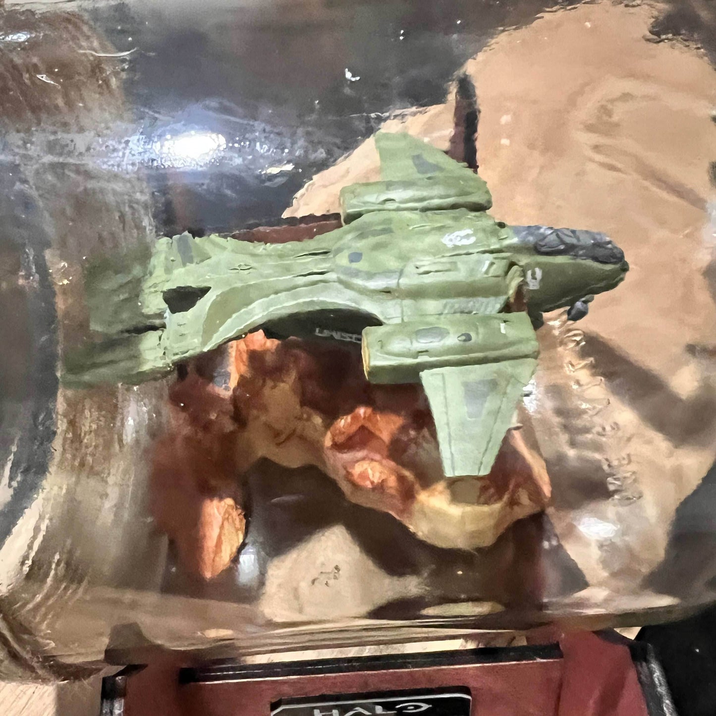 Halo Pelican Dropship Starship in a Bottle - 