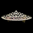 Bridesmaid Rhinestone Pave Party Tiara