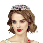 Happy Birthday Crystal Rhinestone Pave Princess Tiara