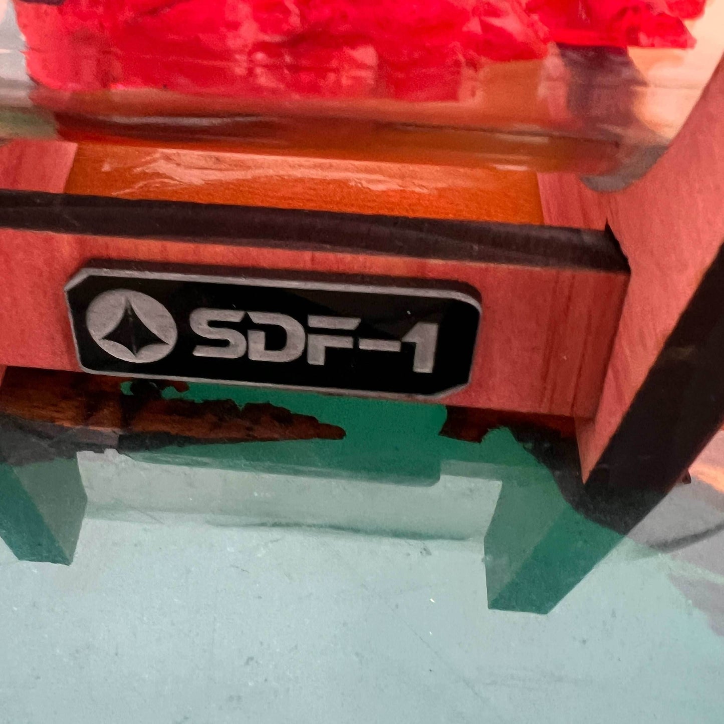 Macross Robotech SDF-1 in a Bottle - With Stand