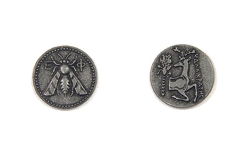 Ancient Greek Themed Gaming Coins - Small 20mm (15-Pack) - 