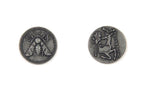 Ancient Greek Themed Gaming Coins - Small 20mm (15-Pack) - 