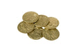 Ancient Greek Themed Gaming Coins - Jumbo 35mm (6-Pack) - 