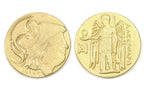 Ancient Greek Themed Gaming Coins - Jumbo 35mm (6-Pack) - 