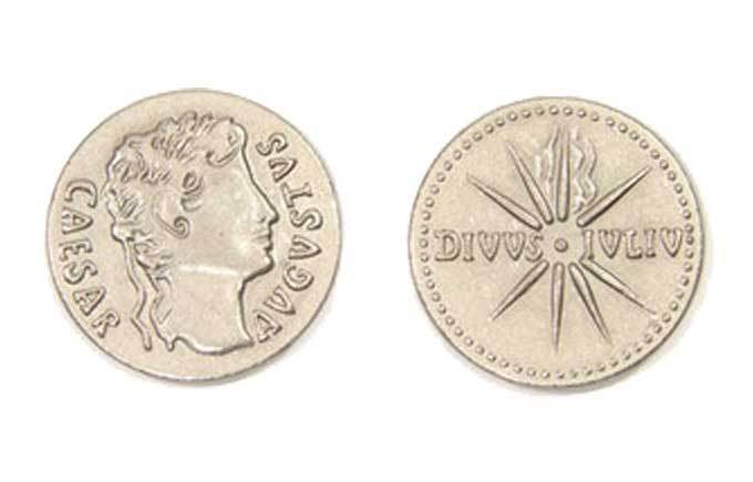 Roman Themed Gaming Coins - Large 30mm (9-Pack) - 