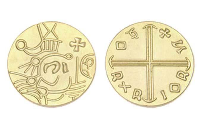 Viking Themed Gaming Coins - Jumbo 35mm (6-Pack) - 