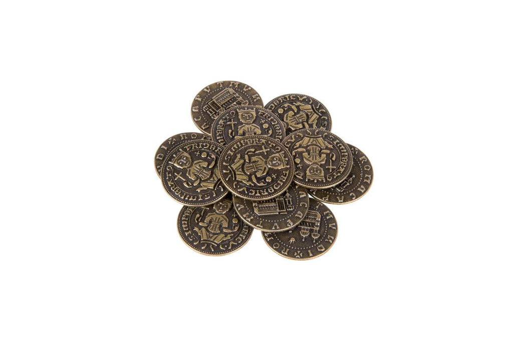 Middle Ages Themed Gaming Coins - Medium 25mm (12-Pack) - 